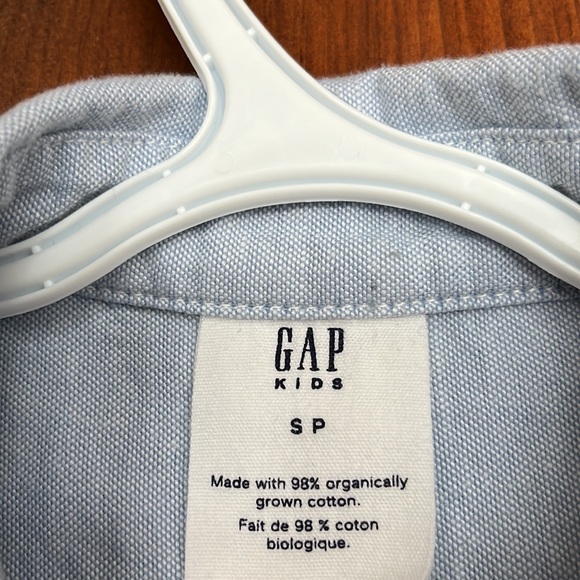 Gap Kids Organic Cotton Uniform Oxford Shirt - Picture 6 of 7